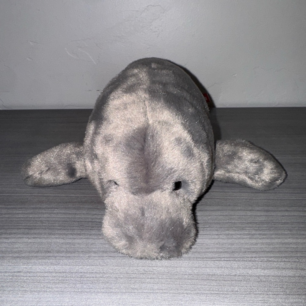 Plush Soft MANATEE Gray Softy 13" Stuffed Animal Douglas Cuddle Toys Sea Mammal - Picture 3 of 7